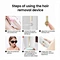 painless hair removal device